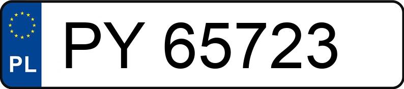 Numer rejestracyjny PY 65723 posiada BMW 320i MR`22 E6d/e G20 xDrive Steptronic - PY65723