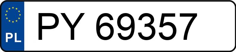 Numer rejestracyjny PY 69357 posiada RENAULT MASTER - PY69357 Numer rejestracyjny PY 69357 posiada RENAULT MASTER - PY69357
