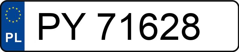 Numer rejestracyjny PY 71628 posiada FORD PUMA - PY71628