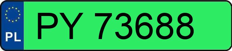 Numer rejestracyjny PY 73688 posiada PORSCHE - PY73688 Numer rejestracyjny PY 73688 posiada PORSCHE - PY73688