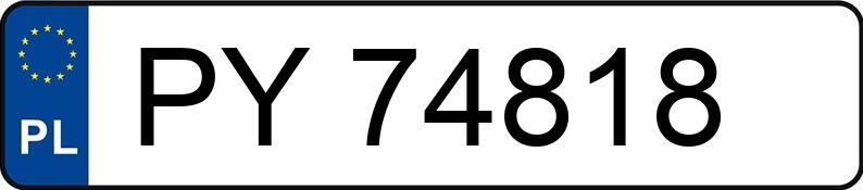 Numer rejestracyjny PY 74818 posiada BMW 530 D - PY74818