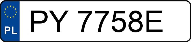 Numer rejestracyjny PY 7758E posiada AUDI A3 2.0 TDi DPF MR`09 E5 8P Ambiente S tronic - PY7758E Numer rejestracyjny PY 7758E posiada AUDI A3 2.0 TDi DPF MR`09 E5 8P Ambiente S tronic - PY7758E