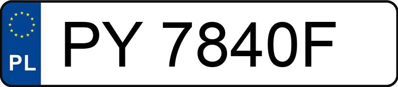 Numer rejestracyjny PY 7840F posiada TOYOTA Aygo 1.0 MR`15 E6 x-cite Aut. - PY7840F Numer rejestracyjny PY 7840F posiada TOYOTA Aygo 1.0 MR`15 E6 x-cite Aut. - PY7840F
