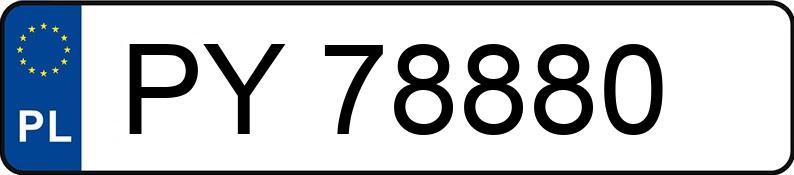 Numer rejestracyjny PY 78880 posiada VOLKSWAGEN Transporter T5 GP BiTDI MR`10 E5 3.0t Mixt DSG - PY78880 Numer rejestracyjny PY 78880 posiada VOLKSWAGEN Transporter T5 GP BiTDI MR`10 E5 3.0t Mixt DSG - PY78880