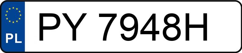 Numer rejestracyjny PY 7948H posiada SMART MC 01 - PY7948H Numer rejestracyjny PY 7948H posiada SMART MC 01 - PY7948H