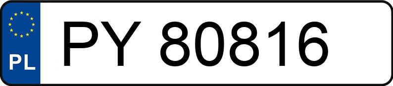 Numer rejestracyjny PY 80816 posiada BMW X5 Diesel MR`18 E6 G05 xDrive25d Step - PY80816