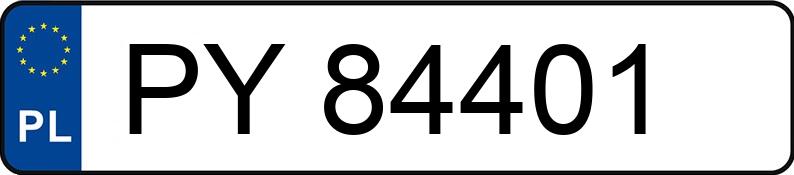 Numer rejestracyjny PY 84401 posiada OPEL COMBO - PY84401