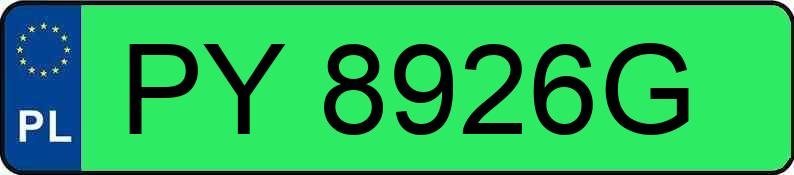 Numer rejestracyjny PY 8926G posiada NISSAN Ariya MR`22 Nismo e-4ORCE 87kWh - PY8926G