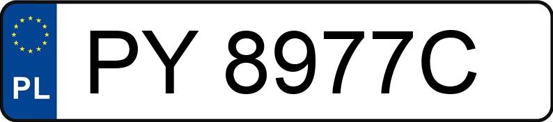 Numer rejestracyjny PY 8977C posiada VOLKSWAGEN TIGUAN - PY8977C