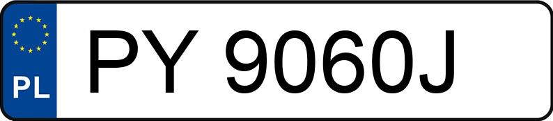 Numer rejestracyjny PY 9060J posiada KIA Sportage 2.0 CRDi MR`16 E6 L - PY9060J