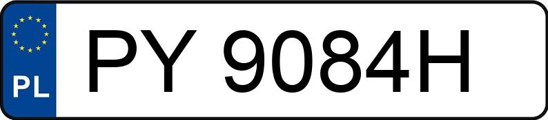 Numer rejestracyjny PY 9084H posiada RENAULT/CARPOL TRAFIC - PY9084H