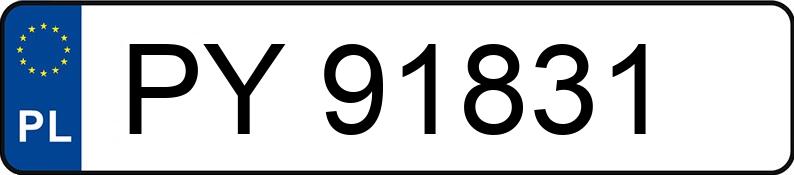 Numer rejestracyjny PY 91831 posiada TOYOTA Corolla 1.5 MR`23 E6d Comfort+Tech - PY91831