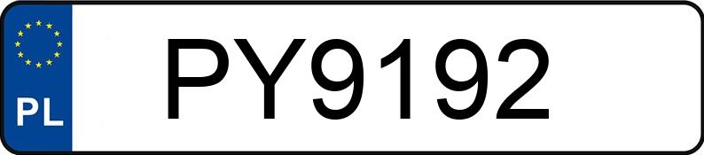 Numer rejestracyjny PY 9192 posiada YAMAHA Sport.-turyst. od 600 ccm XJ 900 S Diversion - PY9192 Numer rejestracyjny PY 9192 posiada YAMAHA Sport.-turyst. od 600 ccm XJ 900 S Diversion - PY9192