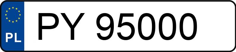 Numer rejestracyjny PY 95000 posiada AUDI A3 1.4 TFSI MR`12 E5 8V Ambition - PY95000 Numer rejestracyjny PY 95000 posiada AUDI A3 1.4 TFSI MR`12 E5 8V Ambition - PY95000
