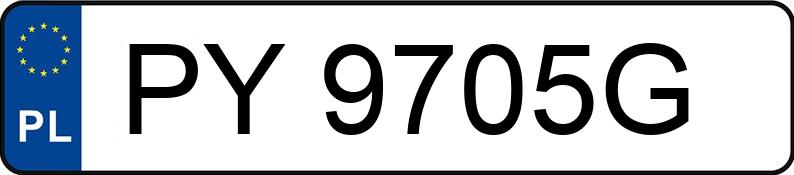 Numer rejestracyjny PY 9705G posiada AUDI A4 ALLROAD QUATTRO - PY9705G