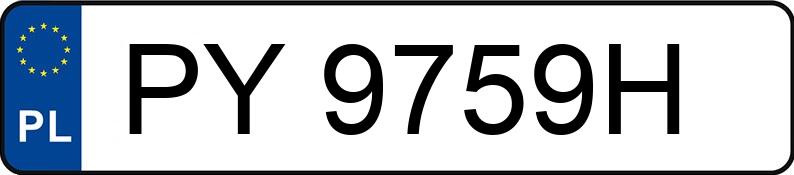 Numer rejestracyjny PY 9759H posiada AUDI A3 30 TFSI MR`24 E6e 8Y S line - PY9759H