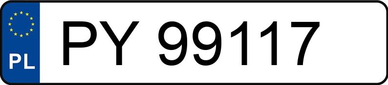 Numer rejestracyjny PY 99117 posiada AUDI A4 Quattro 45 TFSI MR`20 E6d B9 S line S tronic - PY99117