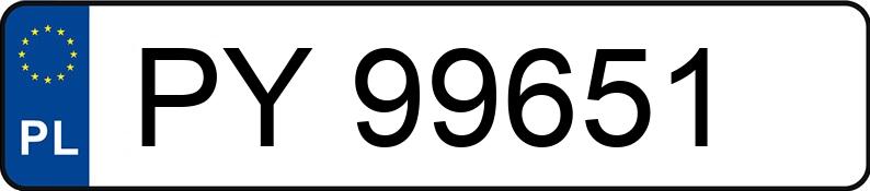 Numer rejestracyjny PY 99651 posiada DACIA Duster dCi MR`23 E6d Journey - PY99651