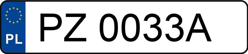 Numer rejestracyjny PZ 0033A posiada HONDA CIVIC - PZ0033A Numer rejestracyjny PZ 0033A posiada HONDA CIVIC - PZ0033A