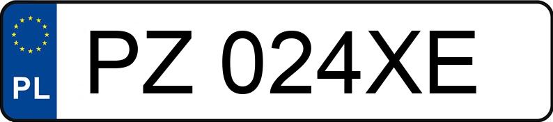 Numer rejestracyjny PZ 024XE posiada SCANIA S450 N323 - PZ024XE Numer rejestracyjny PZ 024XE posiada SCANIA S450 N323 - PZ024XE