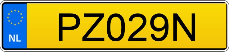 Numer rejestracyjny PZ029N posiada VOLKSWAGEN GOLF