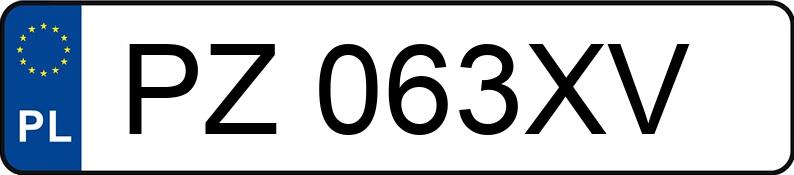 Numer rejestracyjny PZ 063XV posiada BMW 525 D - PZ063XV