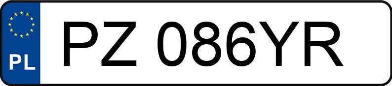 Numer rejestracyjny PZ 086YR posiada PORSCHE Cayenne III MR`17 E6 S&S Tiptronic S - PZ086YR