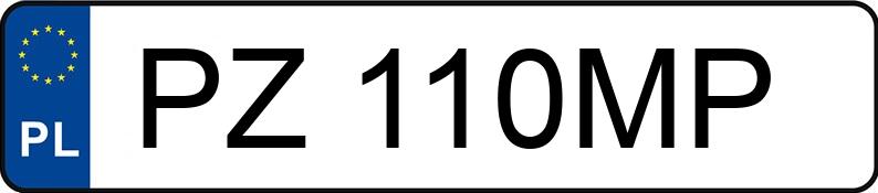 Numer rejestracyjny PZ 110MP posiada SEAT LEON - PZ110MP Numer rejestracyjny PZ 110MP posiada SEAT LEON - PZ110MP