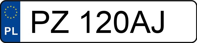 Numer rejestracyjny PZ 120AJ posiada OPEL CORSA - PZ120AJ
