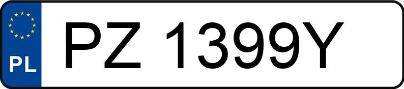 Numer rejestracyjny PZ 1399Y posiada BMW 323 - PZ1399Y Numer rejestracyjny PZ 1399Y posiada BMW 323 - PZ1399Y