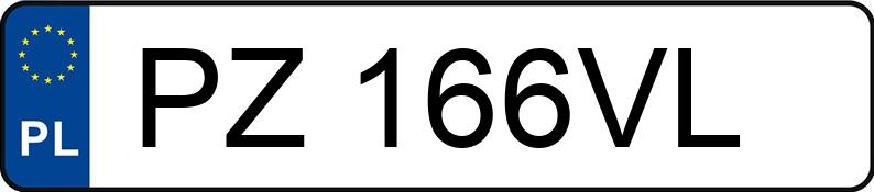 Numer rejestracyjny PZ 166VL posiada DAF LF - PZ166VL