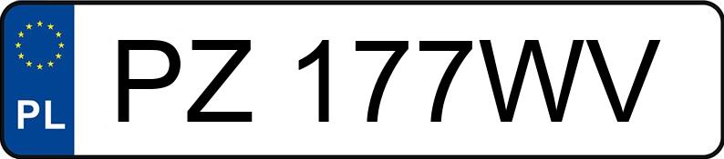 Numer rejestracyjny PZ 177WV posiada BMW 318 CI - PZ177WV Numer rejestracyjny PZ 177WV posiada BMW 318 CI - PZ177WV