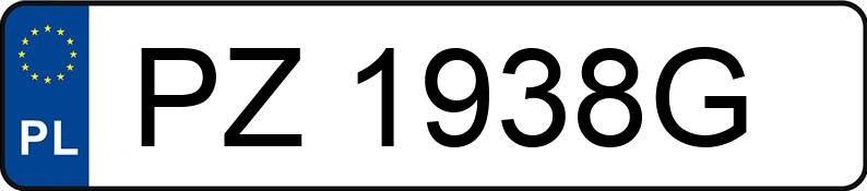 Numer rejestracyjny PZ 1938G posiada MERCEDES-BENZ 207 D - PZ1938G