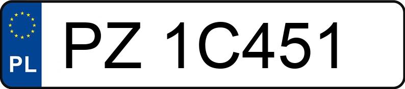 Le numéro d’enregistrement PZ 1C451 a MERCEDES-BENZ CLS 220 BlueTEC MR`15 E6 218 CLS 220 BlueTEC MR`15 E6 218 - PZ1C451