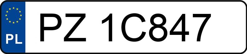 Numer rejestracyjny PZ 1C847 posiada BMW 530D XDRIVE - PZ1C847 Numer rejestracyjny PZ 1C847 posiada BMW 530D XDRIVE - PZ1C847