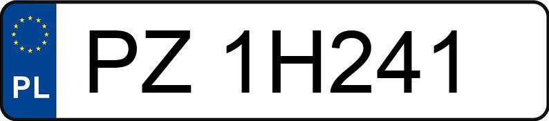 Numer rejestracyjny PZ 1H241 posiada VOLKSWAGEN LT - PZ1H241