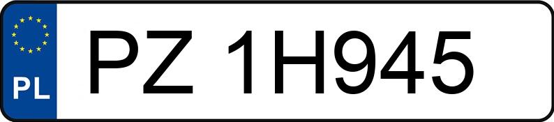 Numer rejestracyjny PZ 1H945 posiada ALFA ROMEO MITO - PZ1H945 Numer rejestracyjny PZ 1H945 posiada ALFA ROMEO MITO - PZ1H945