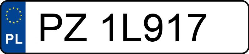 Numer rejestracyjny PZ 1L917 posiada DAF LF 290 FA - PZ1L917