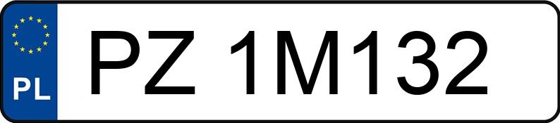 Numer rejestracyjny PZ 1M132 posiada ALFA ROMEO 147 - PZ1M132