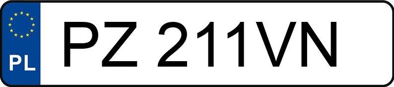 Numer rejestracyjny PZ 211VN posiada AUDI Q7 - PZ211VN