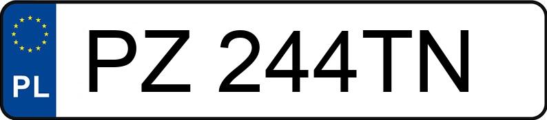 Numer rejestracyjny PZ 244TN posiada BMW 318 Touring Diesel DPF MR`06 E4 E91 Steptronic - PZ244TN Numer rejestracyjny PZ 244TN posiada BMW 318 Touring Diesel DPF MR`06 E4 E91 Steptronic - PZ244TN