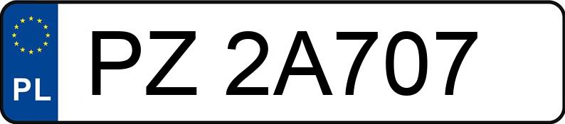 Numer rejestracyjny PZ 2A707 posiada MERCEDES-BENZ CLS 400 - PZ2A707 Numer rejestracyjny PZ 2A707 posiada MERCEDES-BENZ CLS 400 - PZ2A707