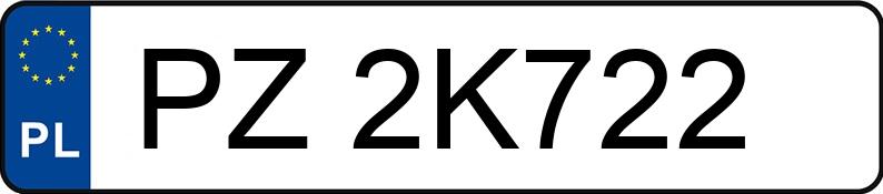 Numer rejestracyjny PZ 2K722 posiada MERCEDES-BENZ ACTROS 963-4-A - PZ2K722