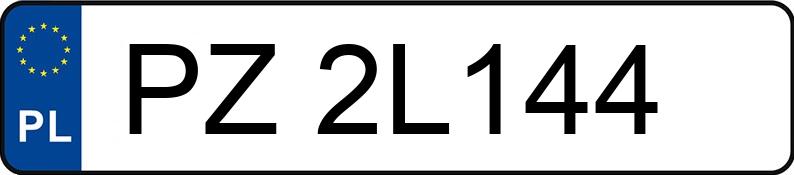 Numer rejestracyjny PZ 2L144 posiada MERCEDES-BENZ 1842 Actros MR`19 E6 18.0t - PZ2L144