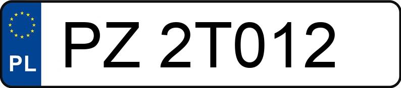 Numer rejestracyjny PZ 2T012 posiada BMW 320 Diesel Mild Hybrid MR`22 E6d/e G20 xDrive Steptronic - PZ2T012