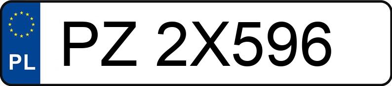 Numer rejestracyjny PZ 2X596 posiada AUDI Q7 - PZ2X596 Numer rejestracyjny PZ 2X596 posiada AUDI Q7 - PZ2X596