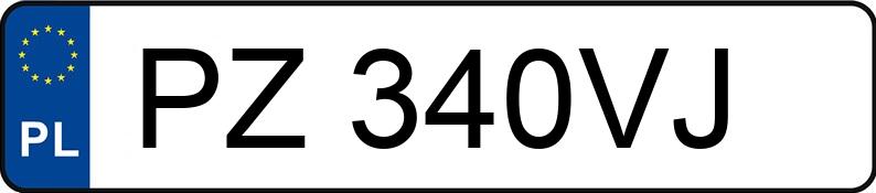 Numer rejestracyjny PZ 340VJ posiada TOYOTA ProAce City Verso 1.5 CRD MR`20 E6.3 2.3t Std Business - PZ340VJ