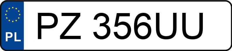 Numer rejestracyjny PZ 356UU posiada MERCEDES-BENZ C 200 - PZ356UU