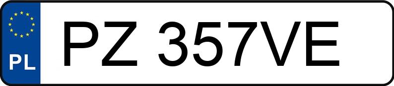 Numer rejestracyjny PZ 357VE posiada RENAULT Megane Coupe-Cabrio Diesel MR`03 E3 Luxe Dynamique - PZ357VE