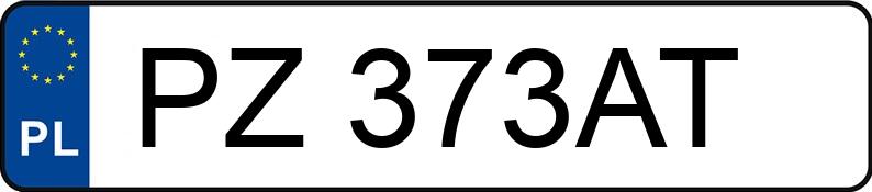 Numer rejestracyjny PZ 373AT posiada RENAULT Megane 1.8 MR`99 E3 Expression - PZ373AT Numer rejestracyjny PZ 373AT posiada RENAULT Megane 1.8 MR`99 E3 Expression - PZ373AT